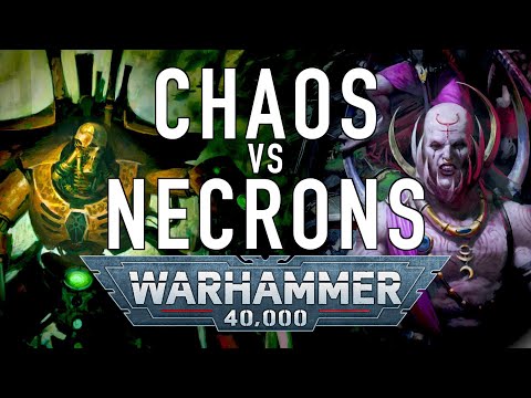 40 Facts and Lore on Necrons VS Chaos in Warhammer 40K