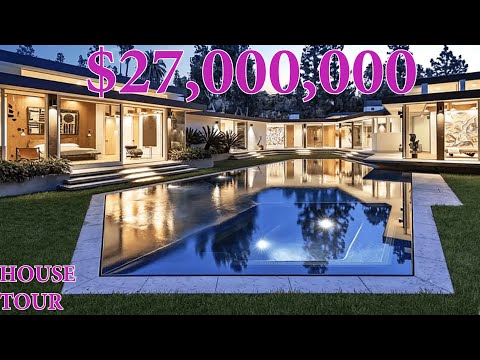 A LOOK INSIDE $27 MILLION BEVERLY HILLS MANSION | HOUSE TOUR.