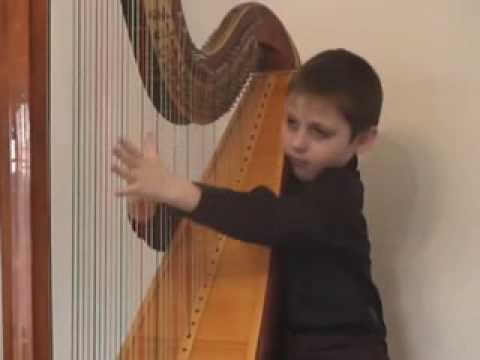 J.Thomas - Spring. A.Andrushchenko - harp (9 years)
