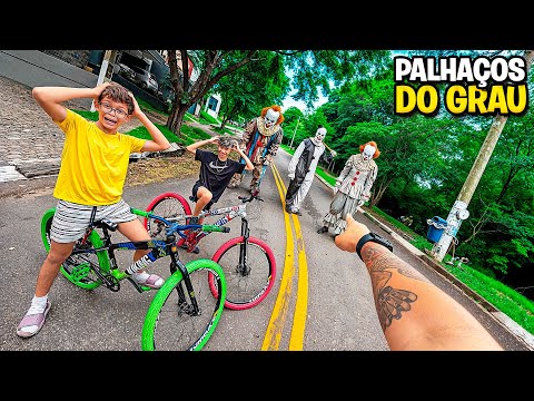 os PALHACOS do GRAU pegaram os MENINOS da ESCOLA