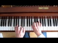 Piano Lesson (live) Change Partners, by Irving Berlin, chord and voicing analysis