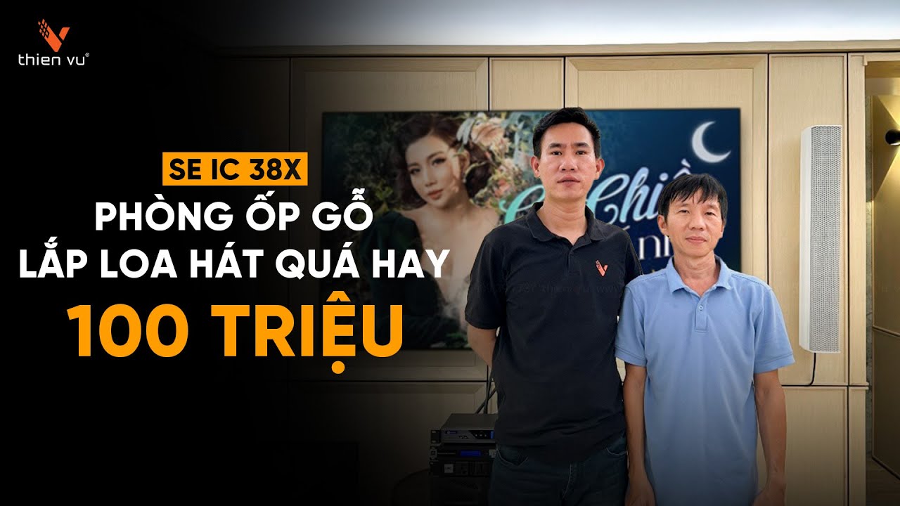 video Dàn Loa Karaoke Cao Cấp SE Audiotechnik IC38X TVA102026 0