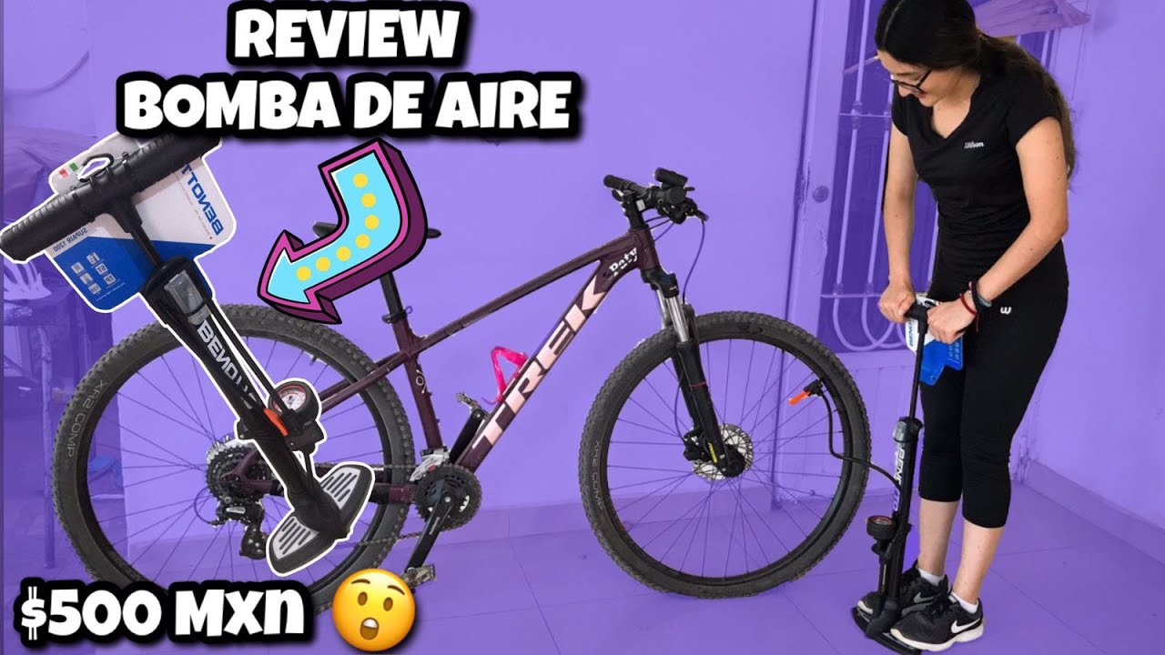 PROBAMOS ESTA BOMBA DE AIRE ECONOMICA || APRENDE A DESPONCHAR TU BICICLETA CON ESTE LIFE HACK
