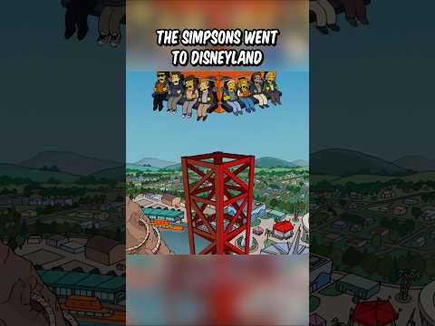 The Simpsons went to Disneyland