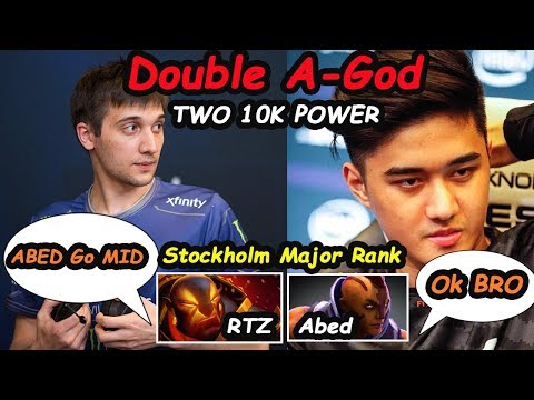 Two A-GOD !! Abed - [Anti Mage] Arteezy - [Ember Spirit] 10K Power Destroy EuRanked | Dota 2 7.21c