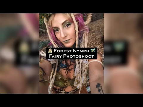 Rocky Rose - The Making Of Our Forest Nymph Fairy Photoshoot