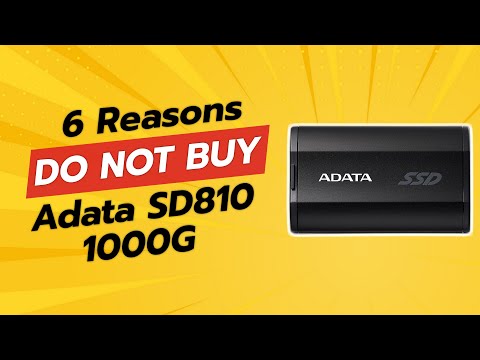 ADATA SD810 1000G | 6 Reasons You Should Think Twice Before Buying! ⚠️💾