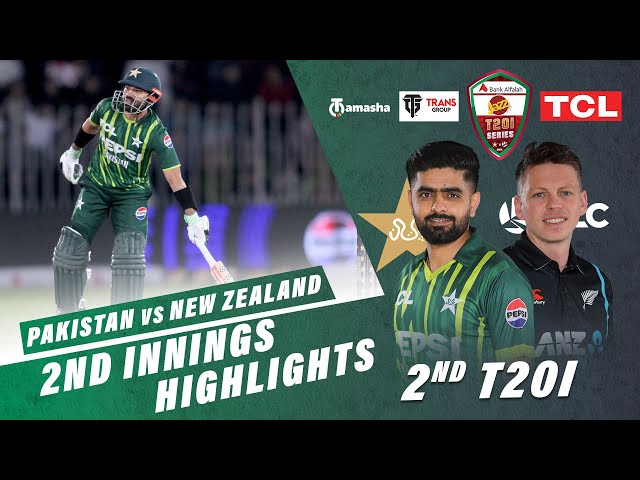 2nd Innings Highlights | Pakistan vs New Zealand | 2nd T20I 2024 | PCB | M2E2U