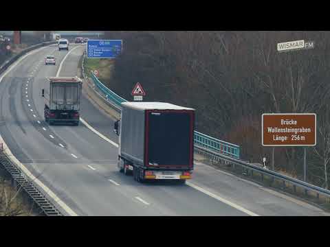 Stress für die Autofahrer - A20 bei Wismar wird saniert