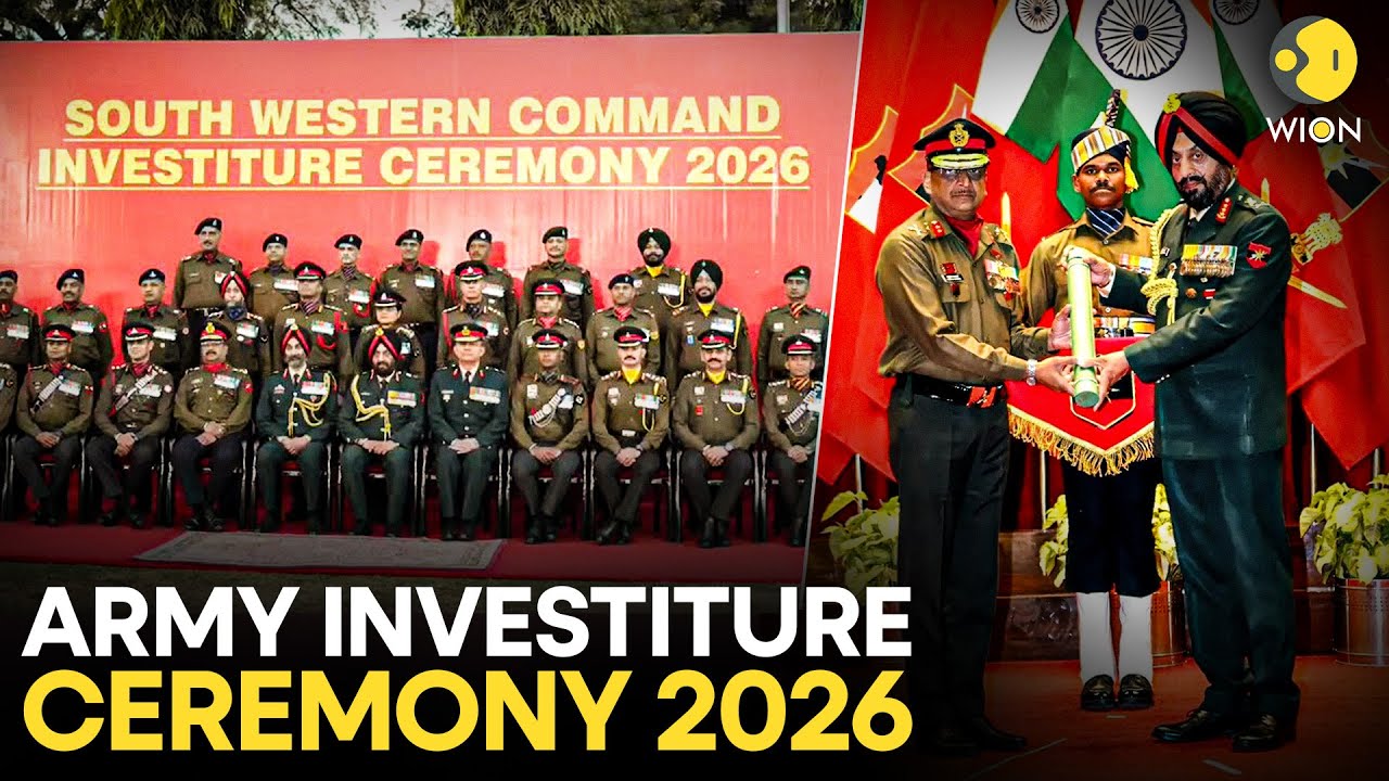 Army Investiture Ceremony LIVE: Western Command Investiture Ceremony 2026 LIVE | WION Live