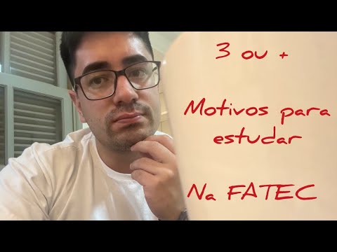 FATEC 2026 | Reasons to study at FATEC