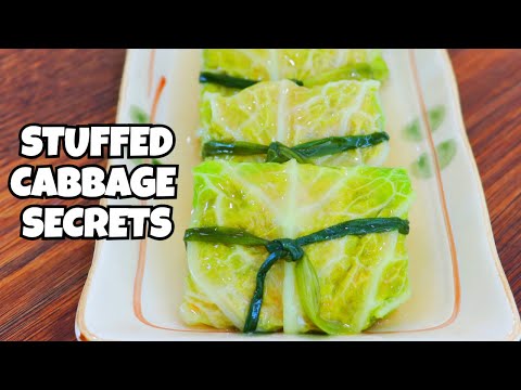 Steamed Stuffed Cabbage Rolls–Secrets to Perfection!