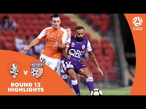 Hyundai A-League 2017/18 Round 12: Brisbane Roar 1 - 2 Perth Glory