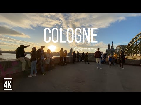 Cologne , Germany 2022 - Walking Tour 4k-HDR-60fps
