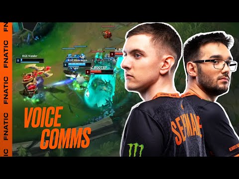 1 COOKIE FOR EACH KILL?! | Voice Comms - FNC vs RGE (LEC Summer Playoffs)