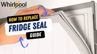 How to Replace Whirlpool Fridge and Freezer Door Seal (Easy DIY)