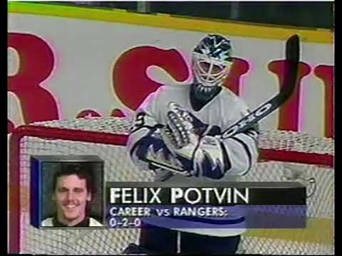 New York Rangers VS Toronto Maple Leafs 10/14/1995