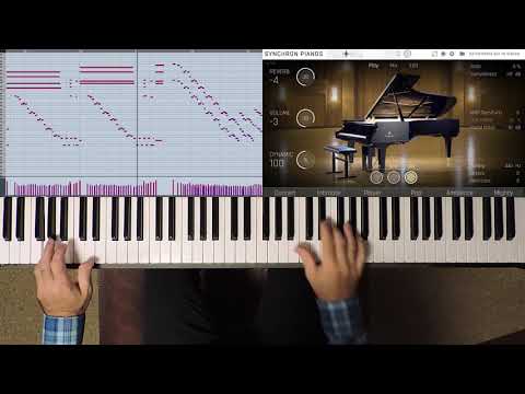 Synchron Yamaha CFX: Chopin Etude Op 10 No 12, by Guy Bacos