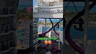 Did someone put a waterpark on an island?  #cruise #royalcaribbean #travel #wow #viral #cococay