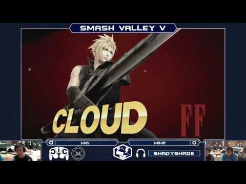 Smash Valley V Wii U Singles - Mav (Cloud) vs Mime (Game & Watch) - Pools Losers Bracket