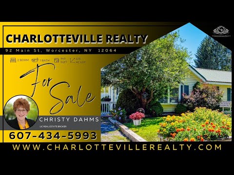 Video Tour for 92 Main St, Worcester, NY 12064