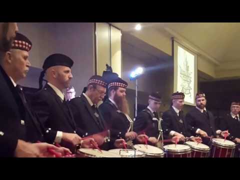 Hallelujah by Leonard Cohen / Highland Creek Pipe Band performance 2017