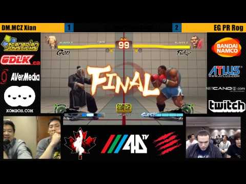 DM.MCZ.Xian (GE) vs. EG.PR Rog (BA) FT3 - Canada Cup Gaming 2012 After-Hours Salty Suite