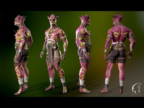 Primal_ROYA (3D Character Showcase)