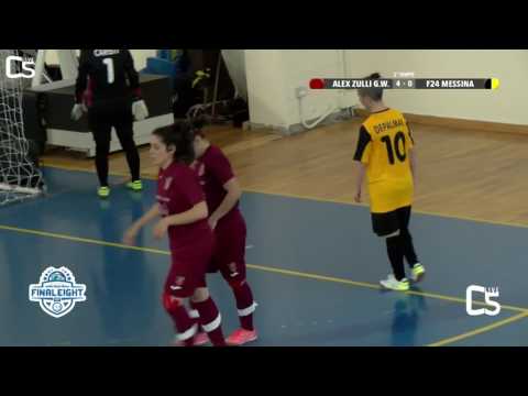 Final Eight C Femminile: Alex Zulli Gold Futsal - F24 Messina, highlights