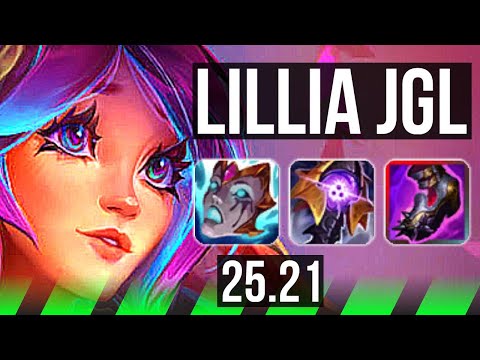 LILLIA vs VOLIBEAR (JGL) | 70% winrate, Legendary | EUW Master | 25.21