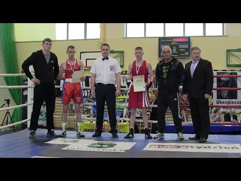 Finały Mistrzostw Okręgu Lubelskiego 2015 - junior 56 kg: Patryk Woźniak - Kamil Wieczorek