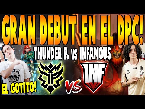 THUNDER PREDATOR vs INFAMOUS [BO3] - Gran Debut En El DPC! "Matthew vs Alone" - DPC SA 2022 DOTA 2
