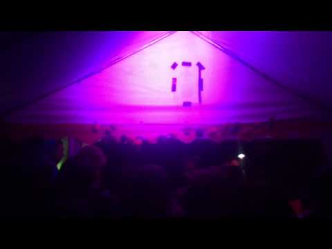 Bassline Soljah playing while fireworks in background @ L'autre Ailleurs #3