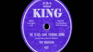78 RPM: Tiny Bradshaw - The Blues Came Pouring Down