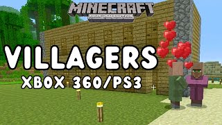 VILLAGER BREEDING and TRADING in Minecraft XBOX 360 [ aquatic update ]
