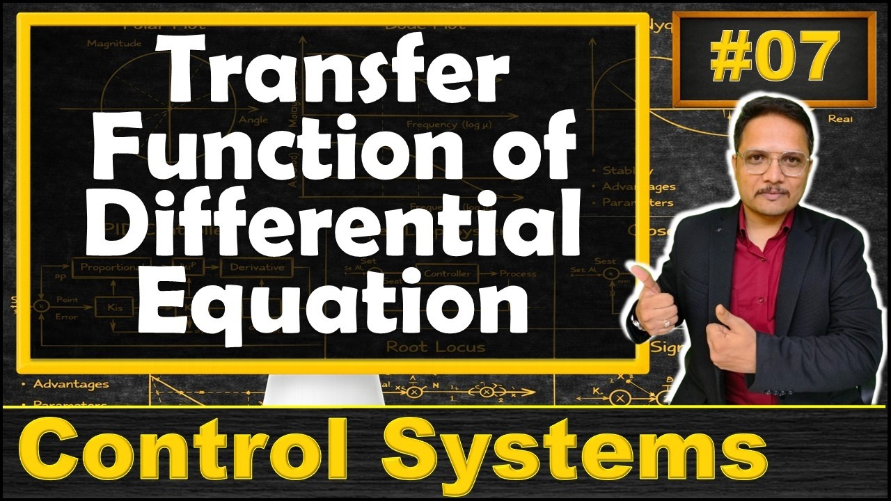 Transfer Function from Differential Equation: Step by Step Guide & Solution