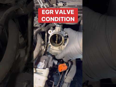 EGR Valve. Clean it regular. #egrvalve #carrepair #carmaintenance
