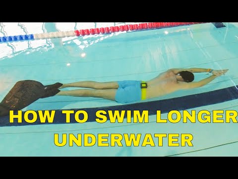 How to swim longer distance underwater today