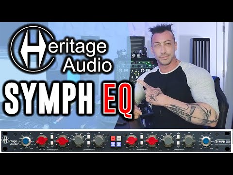 Heritage Audio SYMPH EQ Stereo Master Bus Asymptotic Equalizer image 9