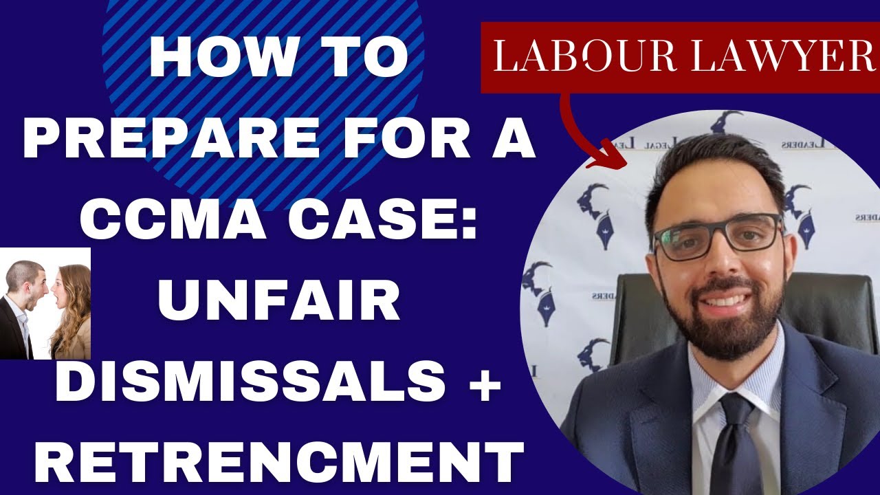 [L130] HOW TO WIN A CCMA CASE FOR UNFAIR DISMISSAL & CON/ARB EXPLAINED BY EMPLOYMENT LAW ATTORNEY