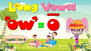 Long Vowel 'ow' = Ō - The Letters 'o' and 'w'- Phonics Mix!