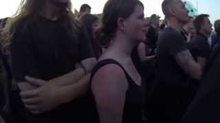 Graspop Metal Meeting 2013 - Iron Maiden - Wasted Years - Crowdsurf