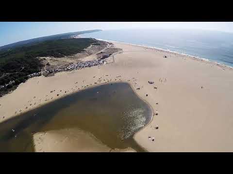 Paramotor na Costa da Caparica, Portugal