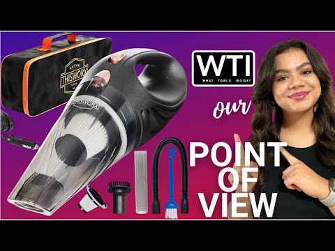 THISWORKS Mini Power Vacuum Cleaners - WTI product video review