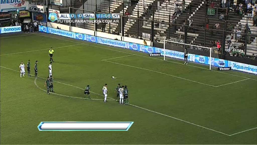 Gol de Vildozo. All Boys 1 San Martín SJ 0. Fecha...