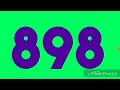 Colorful Numbers 1000 To 0 Version 8