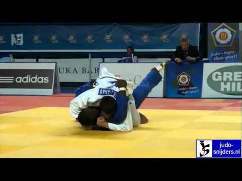 Judo 2012 European Championship Cadets Bar: Panko (UKR) - Katanga (FRA) [+90kg] semi-final