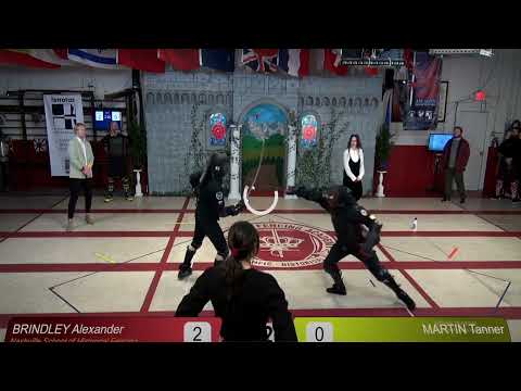 HEMA Fight Breakdown: Thrusts Utilizing a Saber's Curve