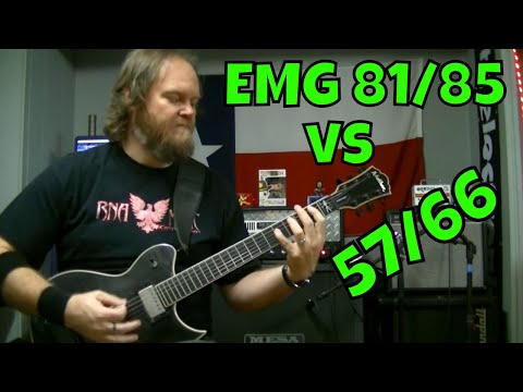 EMG Pickups 81/85 vs 57/66