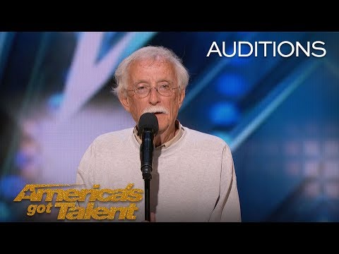Andy Huggins: Senior Comedian Doesn't Let His Age Define His Dreams - America's Got Talent 2018